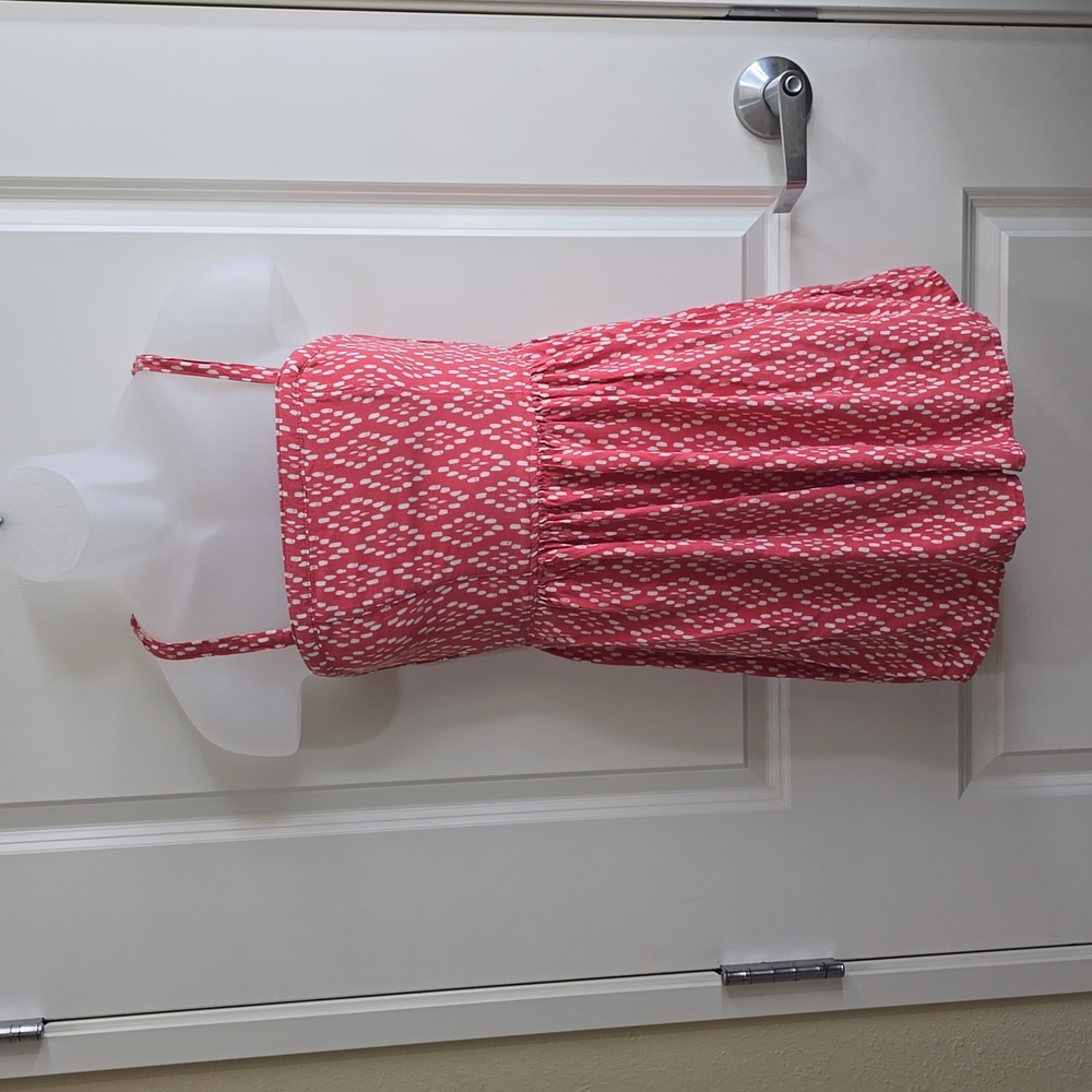 Abercrombie & Fitch Pink & White Summer Dress Size Small